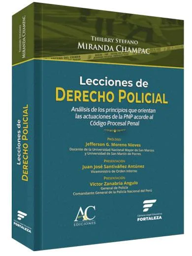 LECCIONES DE DERECHO POLICIAL Análisis ..