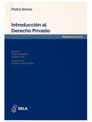 INTRODUCCIÓN AL DERECHO PRIVADO..
