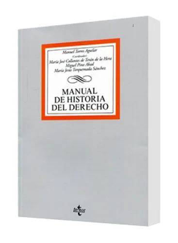MANUAL DE HISTORIA DEL DERECHO..