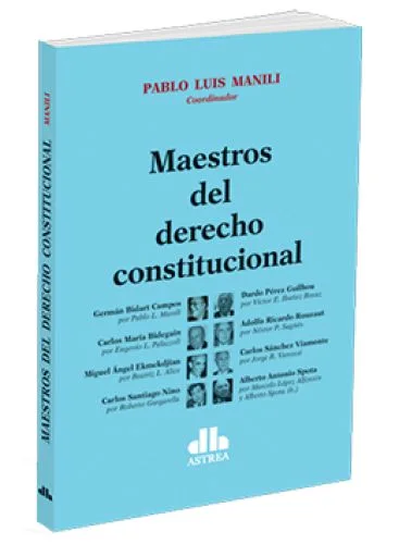 MAESTROS DEL DERECHO CONSTITUCIONAL..