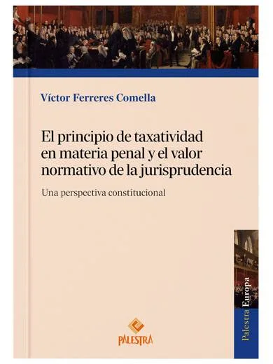 EL PRINCIPIO DE TAXATIVIDAD EN MATERIA P..
