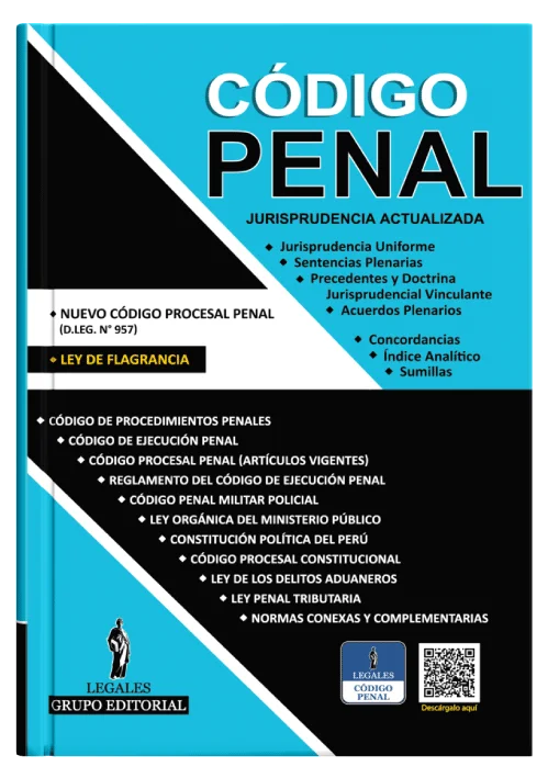 CODIGO PENAL PERUANO ACTUALIZADO MARZO 2023 - Concordado Jurisprudencia (14 en 1), actualizado a + aplicativo móvil