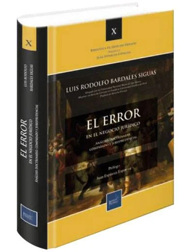 EL ERROR EN EL NEGOCIO JURÍDICO. ANÁLI..