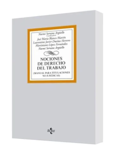 NOCIONES DE DERECHO DEL TRABAJO (Manual ..