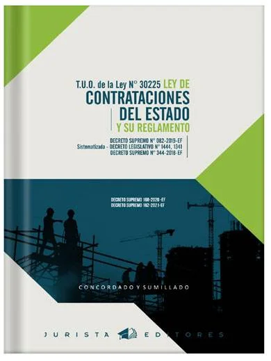 T.U.O DE LA LEY N° 30225 LEY DE CONTRAT..