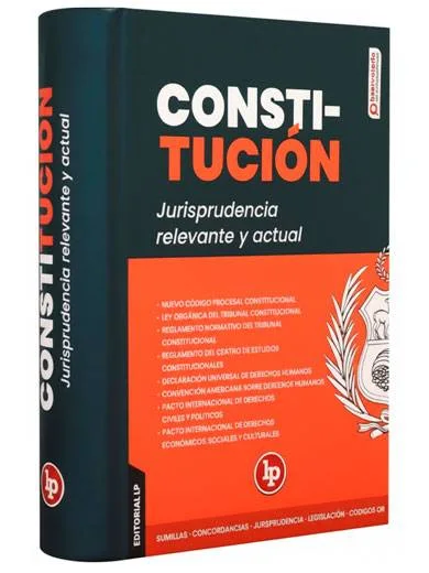 CONSTITUCIÓN con jurisprudencia relevan..
