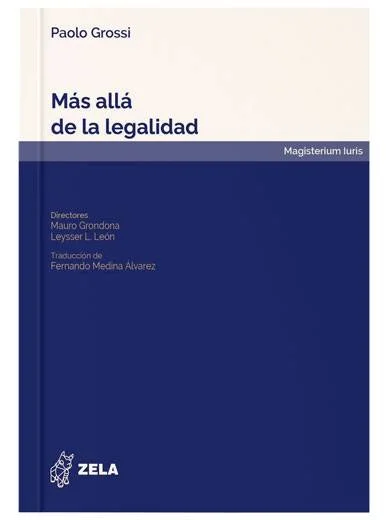 MAS ALLÁ DE LA LEGALIDAD..