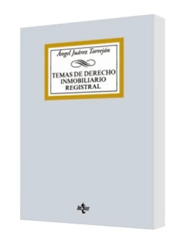 TEMAS DE DERECHO INMOBILIARIO REGISTRAL..
