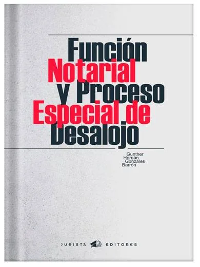 FUNCIÓN NOTARIAL Y PROCESO ESPECIAL DE ..