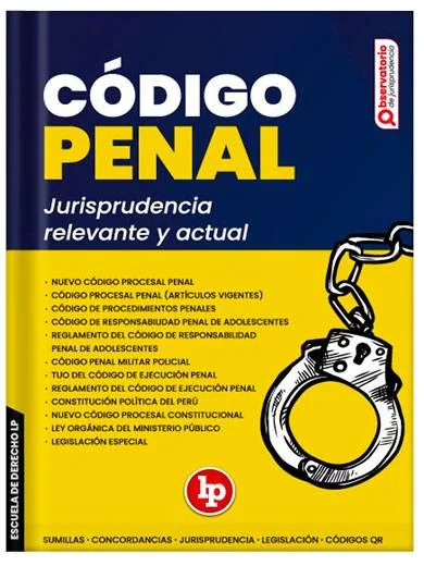 CÓDIGO PENAL (Setiembre 2026)..