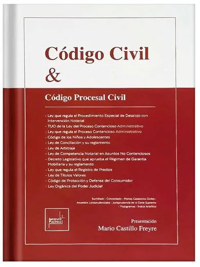 CÓDIGO CIVIL Y CÓDIGO PROCESAL CIVIL N..
