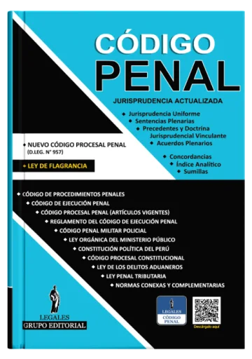 CODIGO PENAL PERUANO ACTUALIZADO MARZO 2023 - Concordado Jurisprudencia (14 en 1), actualizado a + aplicativo móvil CODIGO PENAL PERUANO ACTUALIZADO MARZO 2023 - Concordado Jurisprudencia (14 en 1), actualizado a + aplicativo móvil