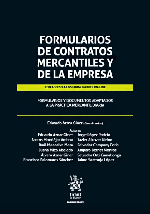 FORMULARIOS DE CONTRATOS MERCANTILES Y D..