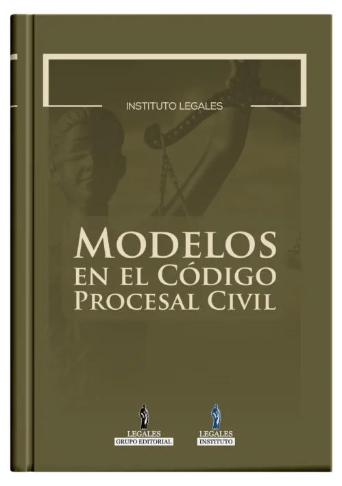 MODELOS EN EL CODIGO PROCESAL CIVIL