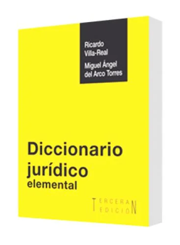 DICCIONARIO JURÍDICO ELEMENTAL..