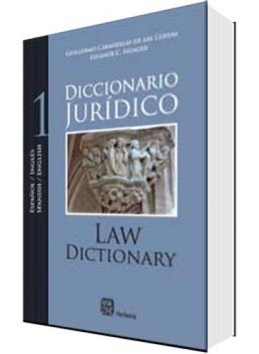 DICCIONARIO JURÍDICO INGLÉS-ESPAÑOL / ESPAÑOL-INGLÉS - 2 Tomos DICCIONARIO JURÍDICO INGLÉS-ESPAÑOL / ESPAÑOL-INGLÉS - 2 Tomos