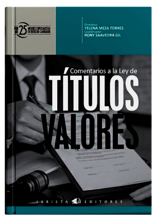 COMENTARIOS A LA LEY TÍTULOS VALORES..
