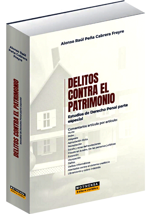 DELITOS CONTRA EL PATRIMONIO - Estudios de Derecho Penal parte especial