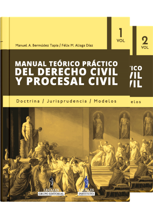 MANUAL TEORICO PRACTICO DEL DERECHO CIVIL Y PROCESAL CIVIL 2023 | Librería  Juridica Legales | Libros de Derecho & Jurídicos