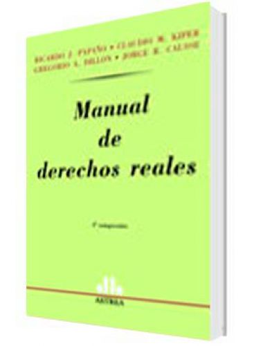 MANUAL DE DERECHOS REALES..