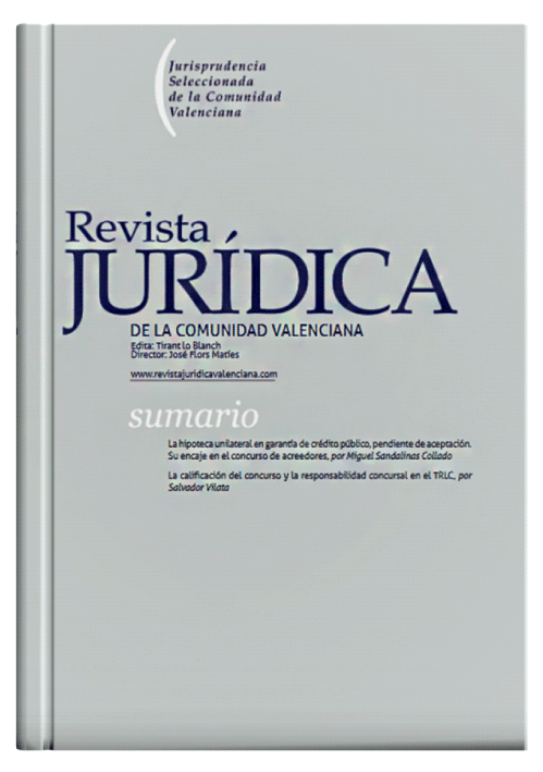 REVISTA JURÍDICA DE LA COMUNIDAD VALENCIANA Nº 79-2021