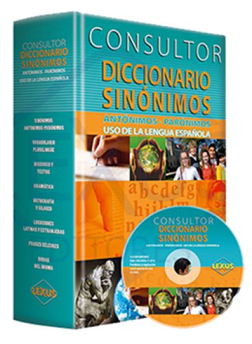 CONSULTOR DICCIONARIO SINÓNIMOS + CD-ROM