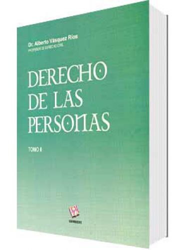 DERECHO DE LAS PERSONAS TOMO II..