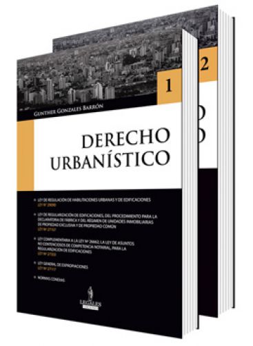 DERECHO URBANÍSTICO (2 vol.)