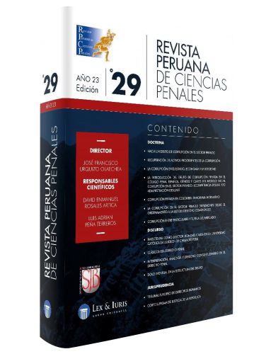 Revista peruana de Ciencias Penales N. °29 