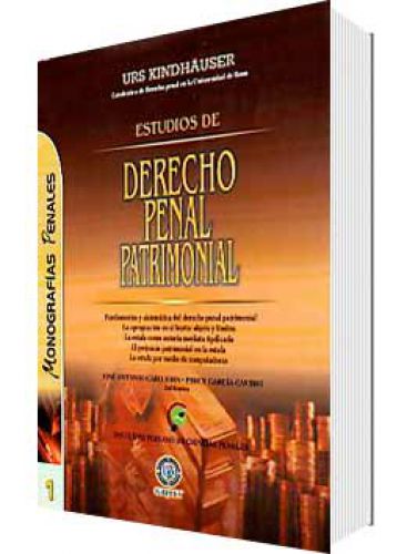 ESTUDIOS DE DERECHO PENAL PATRIMONIAL