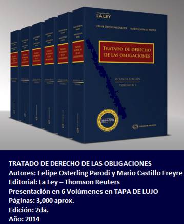 TRATADO DE DERECHO DE LAS OBLIGACIONES (OSTERLING Y CASTILLO FREYRE)
