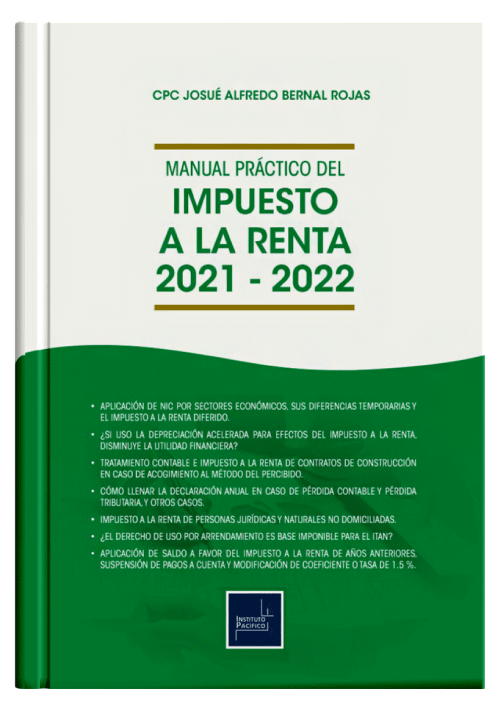 MANUAL PRÁCTICO DEL IMPUESTO A LA RENTA 2021-2022