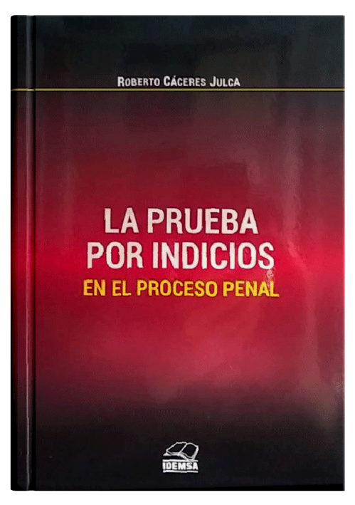 La Prueba Por Indicios En El Proceso Penal Librería Juridica Legales Libros De Derecho 1530