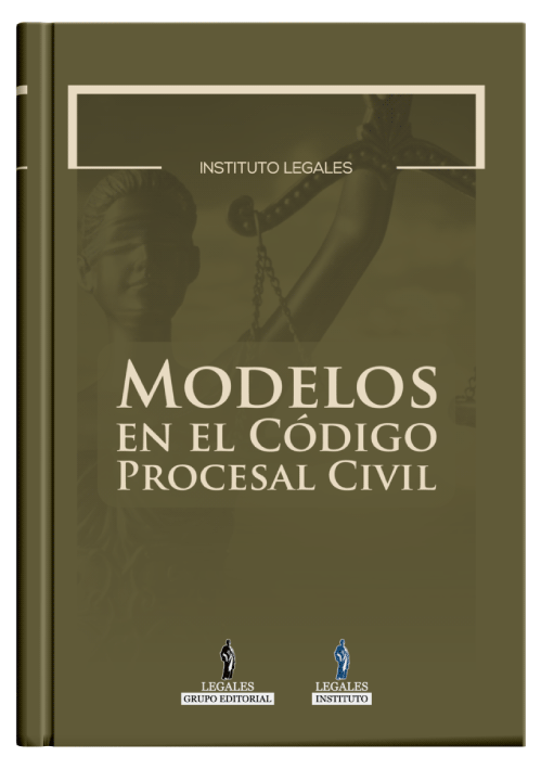 MODELOS EN EL CODIGO PROCESAL CIVIL 2023