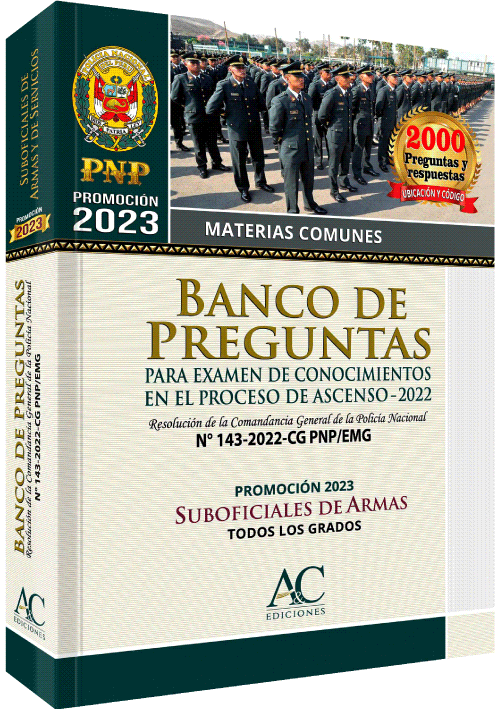 BANCO DE PREGUNTAS PARA EXAMEN DE CONOCI..