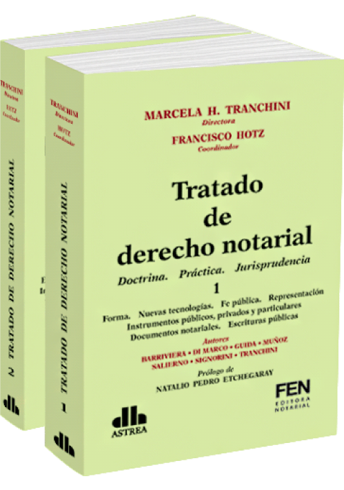 TRATADO DE DERECHO NOTARIAL 2 tomos..