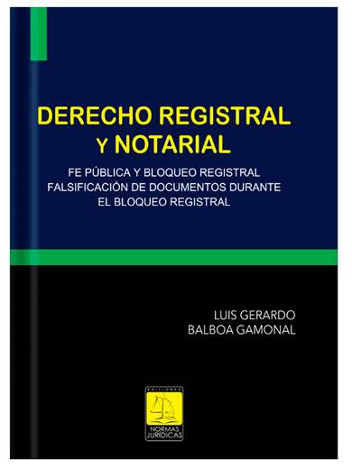DERECHO REGISTRAL Y NOTARIAL FE PÚBLICA..