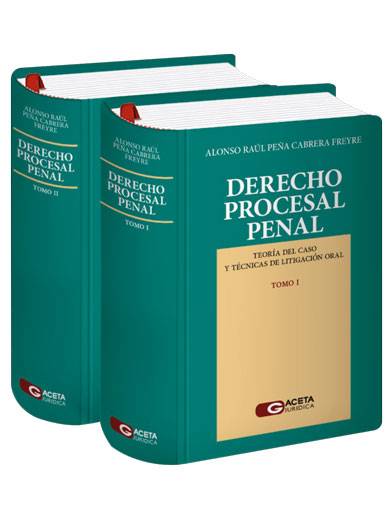DERECHO PROCESAL PENAL Teoría del caso y técnicas de litigación oral