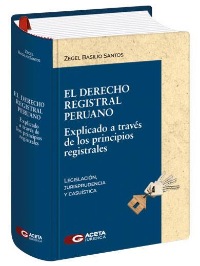 EL DERECHO REGISTRAL PERUANO. Explicado a través de los principios registrales