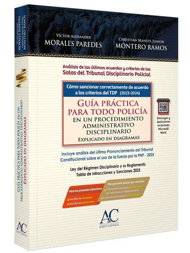GUIA PRÁCTICA PARA TODO POLICIA EN UN PROCEDIMIENTO ADMINISTRATIVO DISCIPLINARIO EXPLICADO EN DIAGRAMAS GUIA PRÁCTICA PARA TODO POLICIA EN UN PROCEDIMIENTO ADMINISTRATIVO DISCIPLINARIO EXPLICADO EN DIAGRAMAS