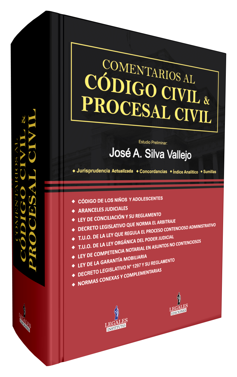 COMENTARIOS AL CODIGO CIVIL Y PROCESAL CIVIL + Aplicativo Movil. ACTUALIZADO AL 2021