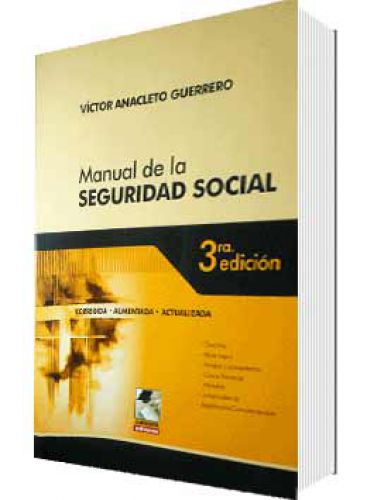 MANUAL DE LA SEGURIDAD SOCIAL..