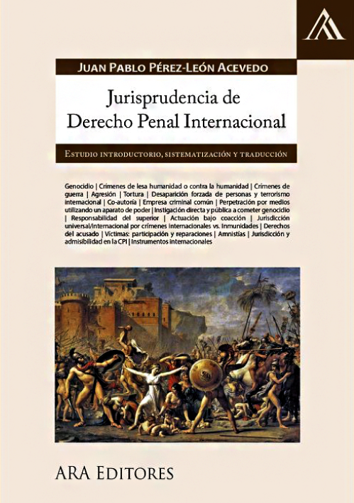 JURISPRUDENCIA DE DERECHO PENAL INTERNACIONAL