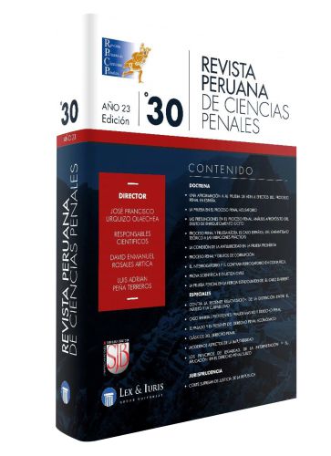 Revista peruana de Ciencias Penales N. °30
