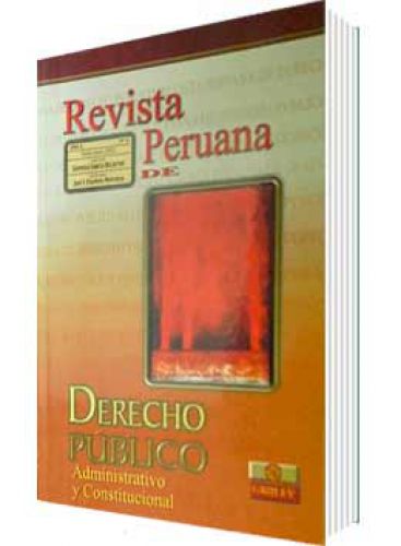 REVISTA PERUANA DE DERECHO PÚBLICO 4