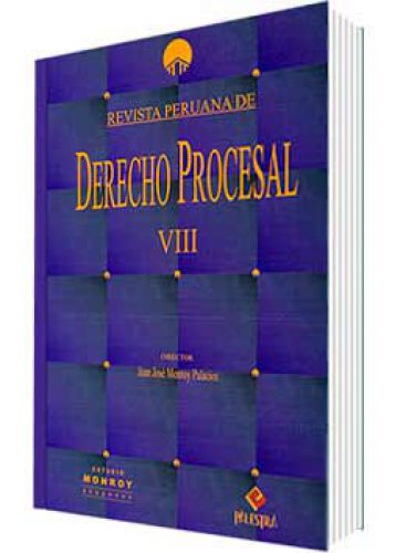 REVISTA PERUANA DE DERECHO PROCESAL VIII REVISTA PERUANA DE DERECHO PROCESAL VIII