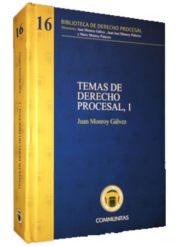 TEMAS DE DERECHO PROCESAL, 1..