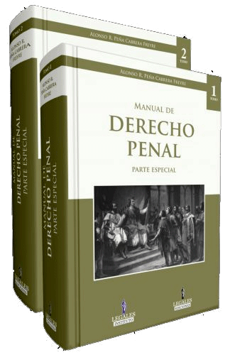 MANUAL DE DERECHO PENAL - parte especial (2 tomos) | Librería Juridica ...