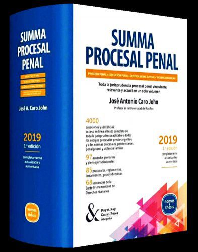 SUMMA PROCESAL PENAL ..