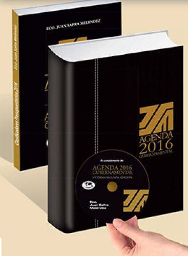 AGENDA GUBERNAMENTAL 2016 + CD ROM..